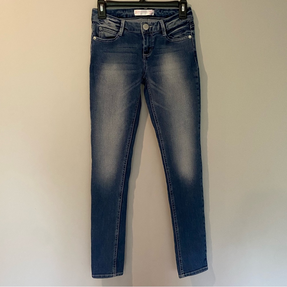 Skinny faded wash jean, size 3